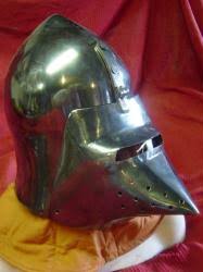 BLACKENED STAINLESS Pigface Bascinet